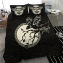Ligerking Bedding Set - Viking Raven Bedding Set A95