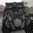Ligerking Bedding Set - Circle Raven Bedding Set A95