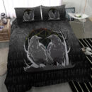 Ligerking Bedding Set -Huginn And Muninn Norse Mythology Ravens Midgard Birds Crow Bedding Set A7