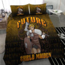Ligerking Bedding Set - Viking Future Shield Maiden Bedding Set A7