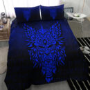 Ligerking Bedding Set - Odin The Allfather Asgard God And Chief Of Aesir - Blue Version Bedding Set A7