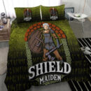 Ligerking Bedding Set - Viking ShieldMaiden Bedding Set A7
