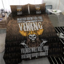 Ligerking Bedding Set - Vikings Will Kill You Bedding Set A7