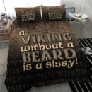 Ligerking Bedding Set - A Viking Without a Beard Is A Sissy! Bedding Set A7