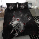 Ligerking Bedding Set - Fenrir Wolf Arrow and Blood Bedding Set A35