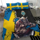 Ligerking Bedding Set - Sweden Warrior Brush Style Bedding Set A35
