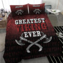 Ligerking Bedding Set - Greatest Viking Ever Bedding Set A7