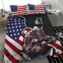 Ligerking Bedding Set - USA Warrior Brush Style Bedding Set A35