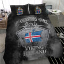 Ligerking Bedding Set - Viking Iceland Drakka Scandinavian Bedding Set A31