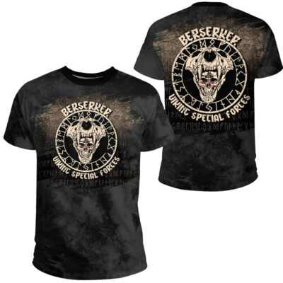Ligerking - Berserker Viking T-Shirt A7