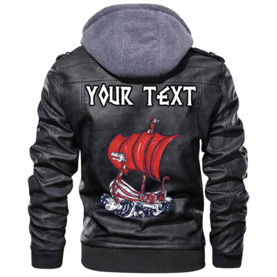 (Custom) Ligerking - Board Of With Crossed Swords Leather Jacket A35
