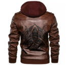Ligerking - Celtic Dragon Trinity Leather Jacket A35