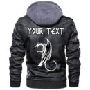 (Custom) Ligerking - Celtic Dragon , Trinity Leather Jacket A35