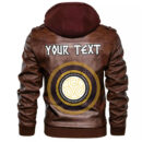 (Custom) Ligerking - Celtic Knot Leather Jacket A35