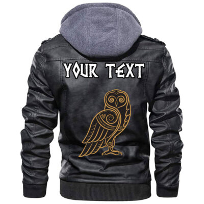 (Custom) Ligerking - Celtic Moons Leather Jacket A35