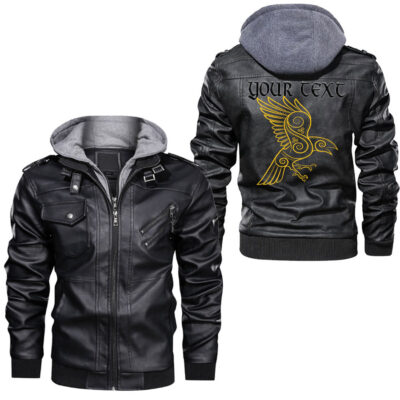 Ligerking - Angry Wolf Leather Jacket A95
