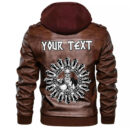 (Custom) Ligerking - Celtic Raven Leather Jacket A35