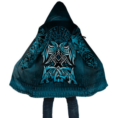 Ligerking Cloak - Othala and Raven Blue A31