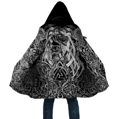 Ligerking Cloak - Valknut and Dragon Tattoo A31