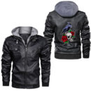 Ligerking -Cross Celtic Vintage Norse Triba Leather Jacket A35