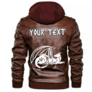(Custom) Ligerking - Dragon Leather Jacket A35