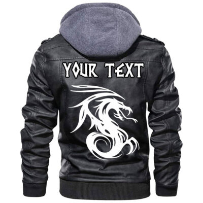 (Custom) Ligerking - Dragon Spirit Of Celts Leather Jacket A35