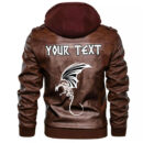 (Custom) Ligerking - Dragon Winged Monster Leather Jacket A35