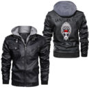 Ligerking - Eye Of Wolf Leather Jacket A95