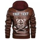 (Custom) Ligerking - Element Of The Vikings Leather Jacket A35