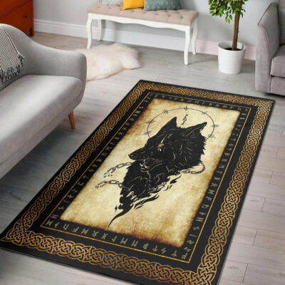 Ligerking Area Rug - Fenrir Break the Chain Area Rug A35