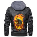 Ligerking - Axe Leather Jacket A35