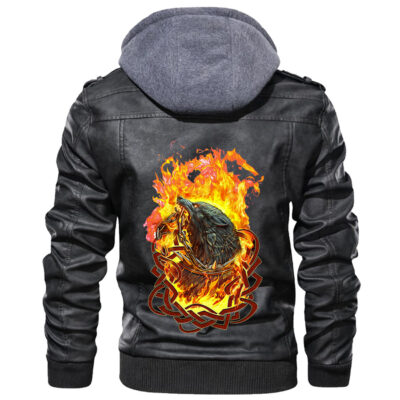 Ligerking - Axe Leather Jacket A35