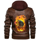 Ligerking - Axe Leather Jacket A35