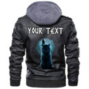 (Custom) Ligerking - Fenrir Art Leather Jacket A35