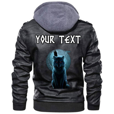 (Custom) Ligerking - Fenrir Art Leather Jacket A35