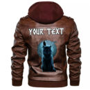 (Custom) Ligerking - Fenrir Art Leather Jacket A35