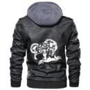 Ligerking - Fenrir Fire Leather Jacket A35