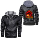 Ligerking - Fenrirs Funny Demands Headpats Leather Jacket A35