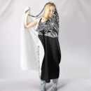 Ligerking Hooded Blanket - Fenrir and Valknut Tatoo A35