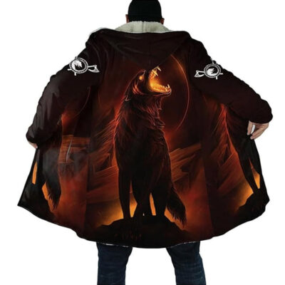 Ligerking Cloak - Fenrir on Hell Viking 3D A35