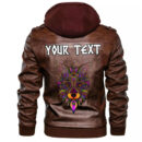 (Custom) Ligerking - Fox In The Celtic Style Leather Jacket A35