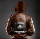Ligerking Jacket - Gangster Disciples Zipper Leather Jacket A31