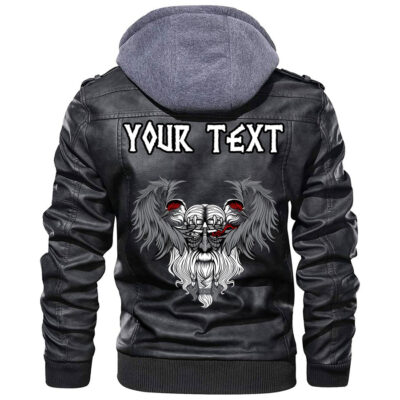 (Custom) Ligerking - Glory Stencil First Variant Leather Jacket A35