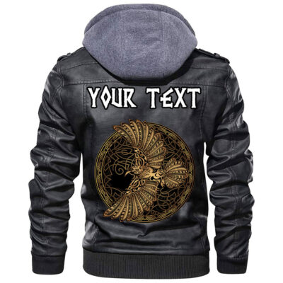 (Custom) Ligerking - God Tor Face Leather Jacket A35