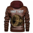 (Custom) Ligerking - God Tor Face Leather Jacket A35