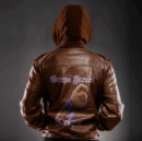 Ligerking Jacket - Latin Kings Gangsing Zipper Leather Jacket A31