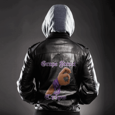 Ligerking Jacket - Latin Kings Gangsing Zipper Leather Jacket A31
