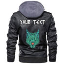 (Custom) Ligerking - Graphic Of Art Leather Jacket A35