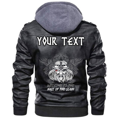 (Custom) Ligerking - Haiti Pattern Style Leather Jacket A35