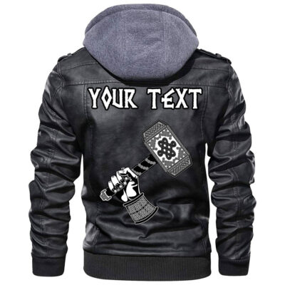 (Custom) Ligerking - Rune Leather Jacket A35